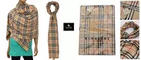 echapres 2013 burberry bonne qualite femmes imprime serviette abricot